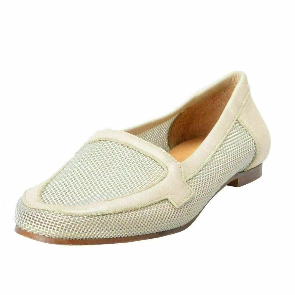 Maison Margiela MM6 Women's Beige Ballet Flats